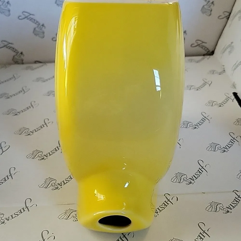 Fiestaware Fiesta Small Ceramic Pitcher Disk Container Dish Sunflower 28 Oz
